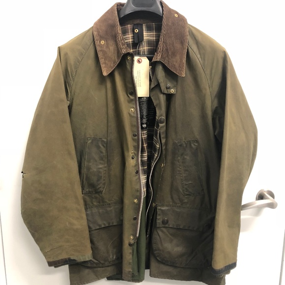 Barbour Other - VINTAGE BARBOUR BEDALE A100 WAXED JACKET SIZE C44